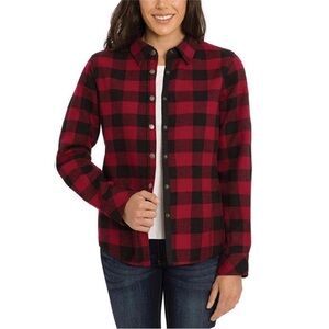 Orvis Buffalo Check Fleece Lined Button-Down Shirt